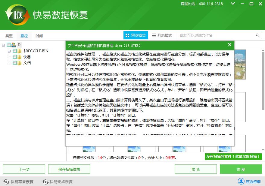 圖4:預覽文件內容